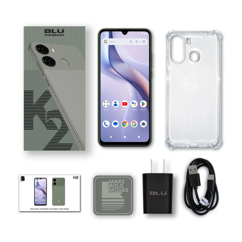 Blu Teléfono Celular K2, 64 GB