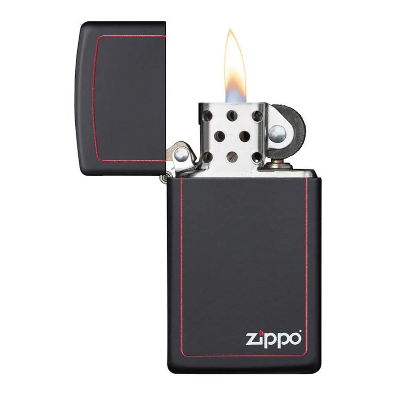 Zippo Encendedor Slim Spectrum, Negro Mate