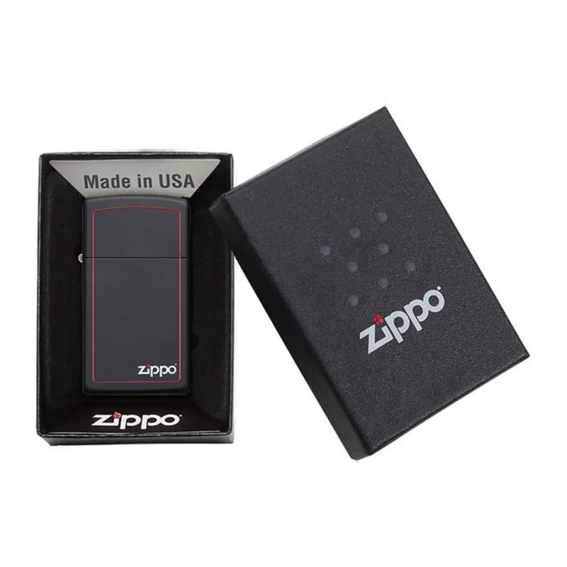 Zippo Encendedor Slim Spectrum, Negro Mate