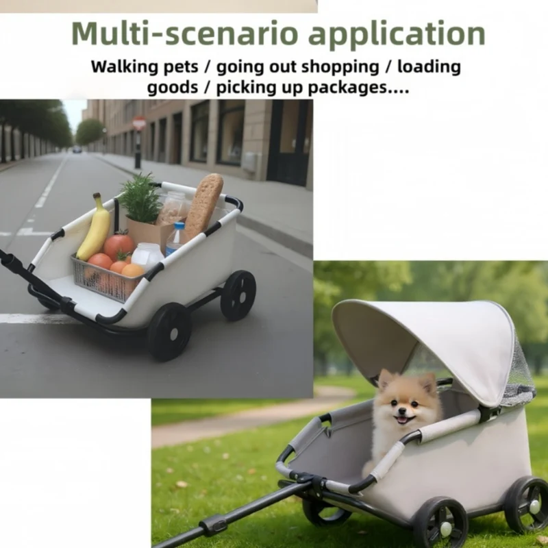 La Gotera Carrito Plegable Multiusos Tipo Vagón