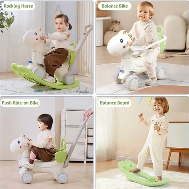 La Gotera Caballo Ajustable 4 en 1 para Niños