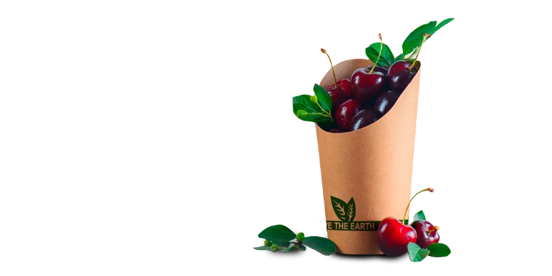Envase redondo Kraft fritos/Wrap 480ml- 16 oz (1000 unid/caja) (exclusivo online)
