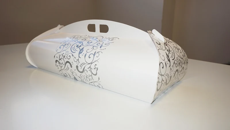 Caja Brazo/Tronco de Navidad 35x13x13cm