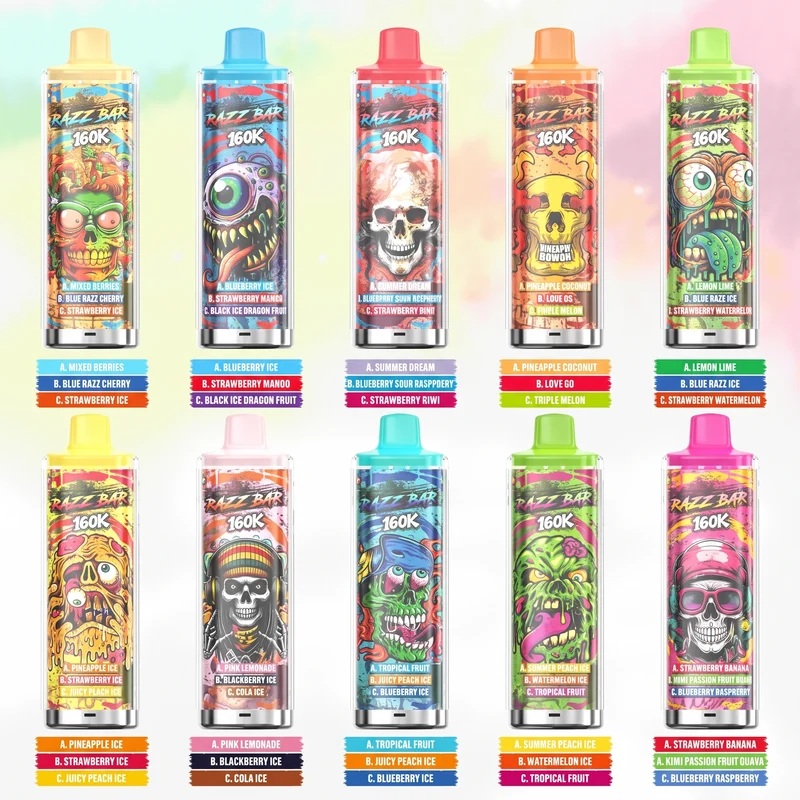 RAZZ BAR 160K puffs | Triple sabor