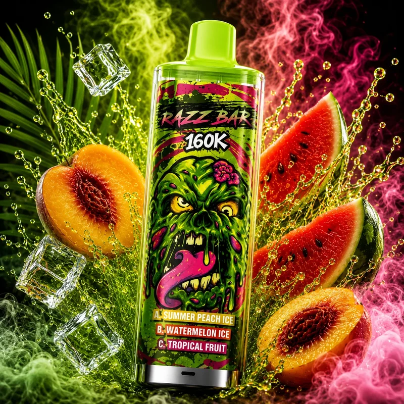 RAZZ BAR 160K puffs | Triple sabor