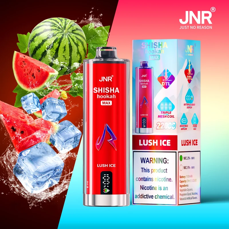 JNR HOOKA SHISHA MAX 22k Puffs