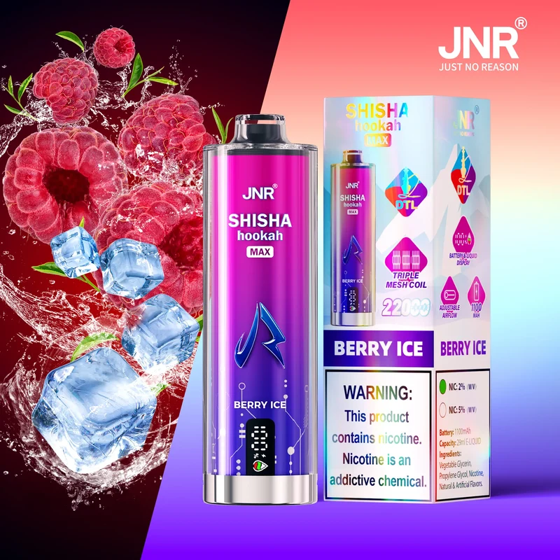 JNR HOOKA SHISHA MAX 22k Puffs