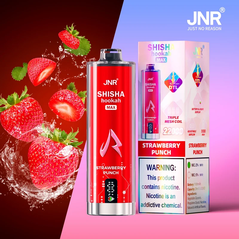 JNR HOOKA SHISHA MAX 22k Puffs