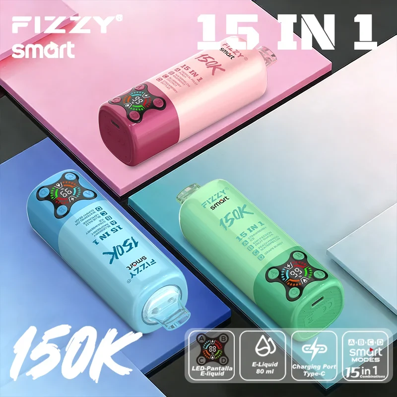 FIZZY SMART 150K | 15 sabores en 1