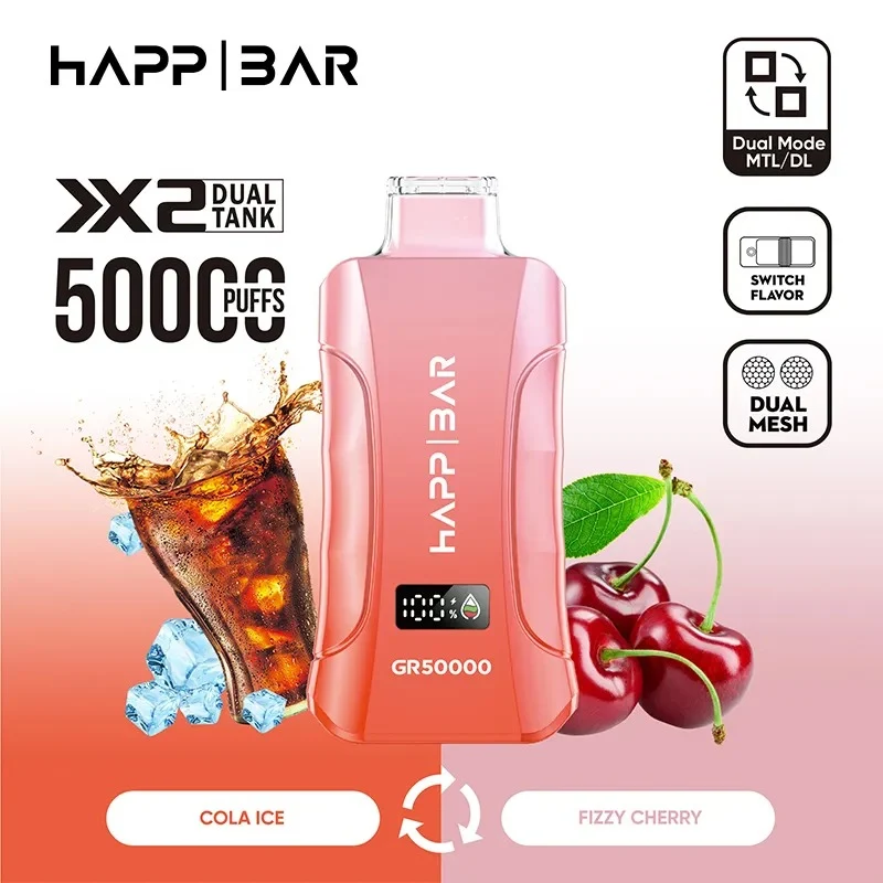 HAPP BAR GR50000 | 50k puffs Doble sabor