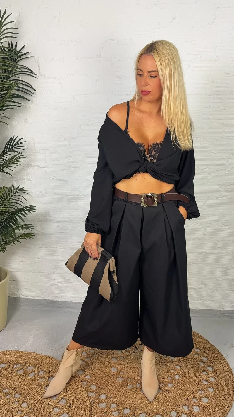 Pantalón Cropped