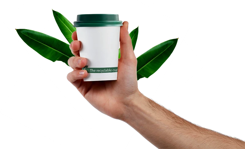 Vasos Blancos Reciclados 360ml (12oz)