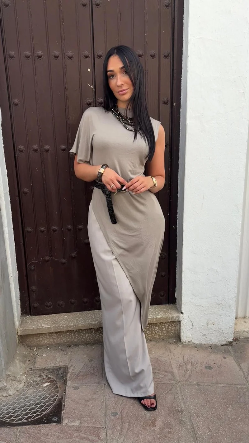 Blusa Asimétrica