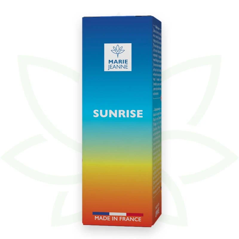 E-Líquido CBD Sunrise - 0 a 600 mg CBD - 10ml - Marie Jeanne