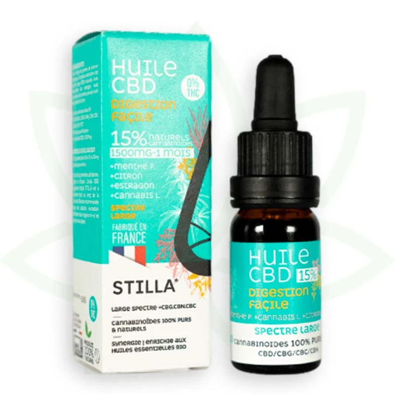 Digestion Facile 10ml - Aceite de CBD 5% a 25% - Estilla de Amplio Espectro