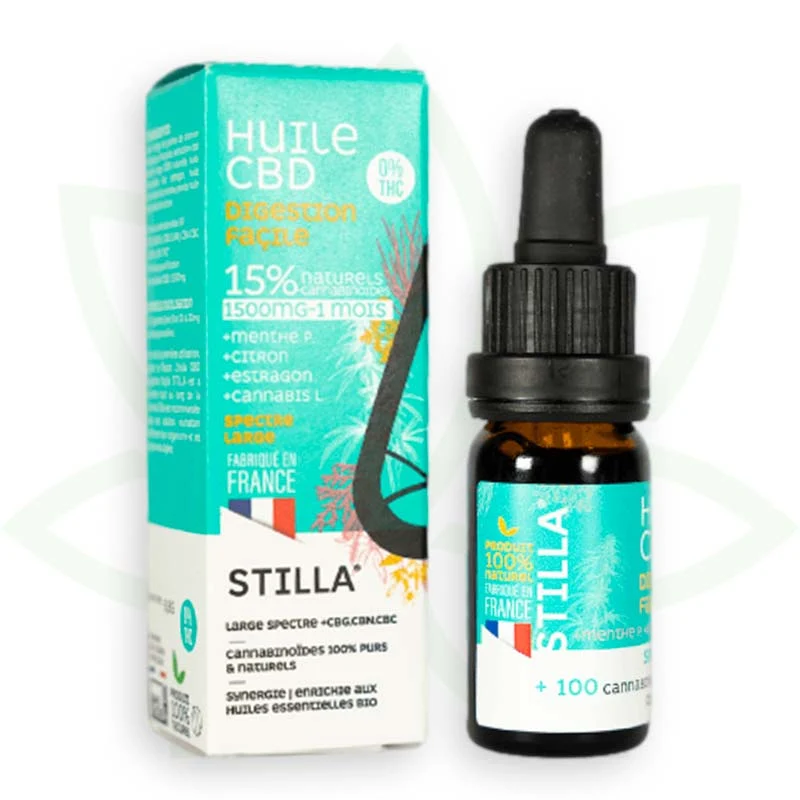 Digestion Facile 10ml - Aceite de CBD 5% a 25% - Estilla de Amplio Espectro