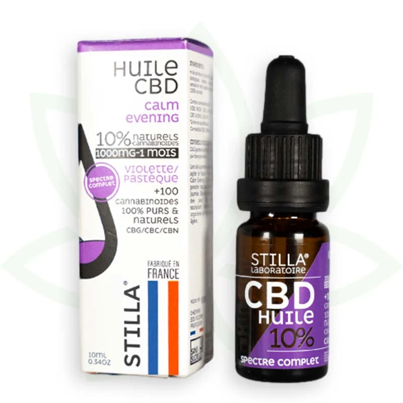 Calm Evening 10ml - Aceite de CBD 10% a 40% - Full Spectrum Stilla