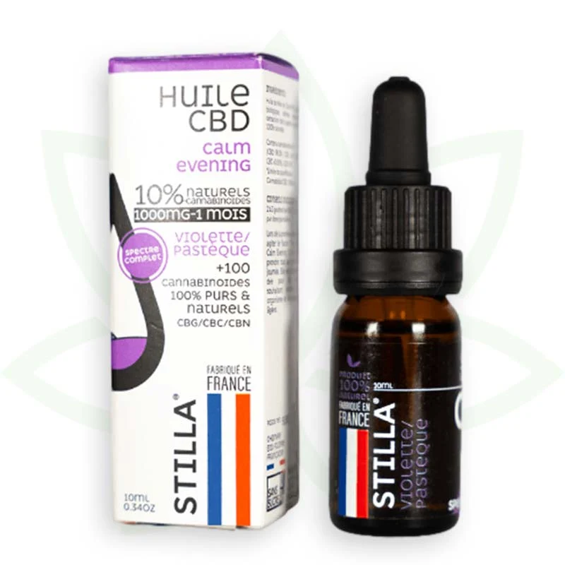 Calm Evening 10ml - Aceite de CBD 10% a 40% - Full Spectrum Stilla