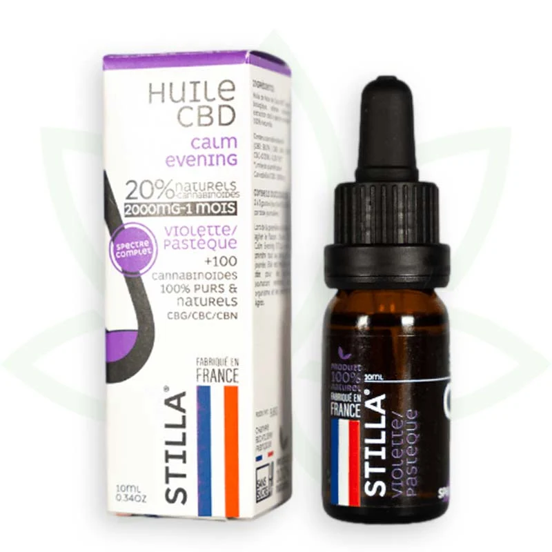 Calm Evening 10ml - Aceite de CBD 10% a 40% - Full Spectrum Stilla