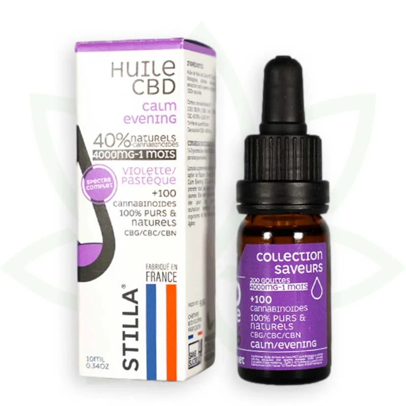 Calm Evening 10ml - Aceite de CBD 10% a 40% - Full Spectrum Stilla