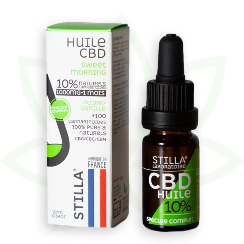 Sweet Morning 10ml - Aceite de CBD 10% a 40% - Full Spectrum Stilla