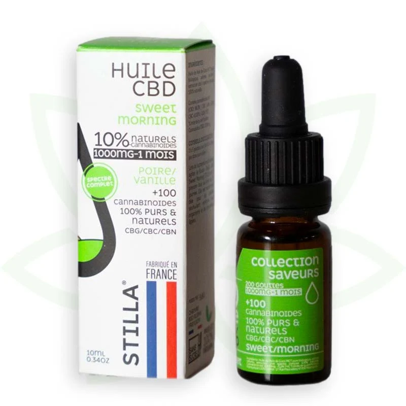Sweet Morning 10ml - Aceite de CBD 10% a 40% - Full Spectrum Stilla