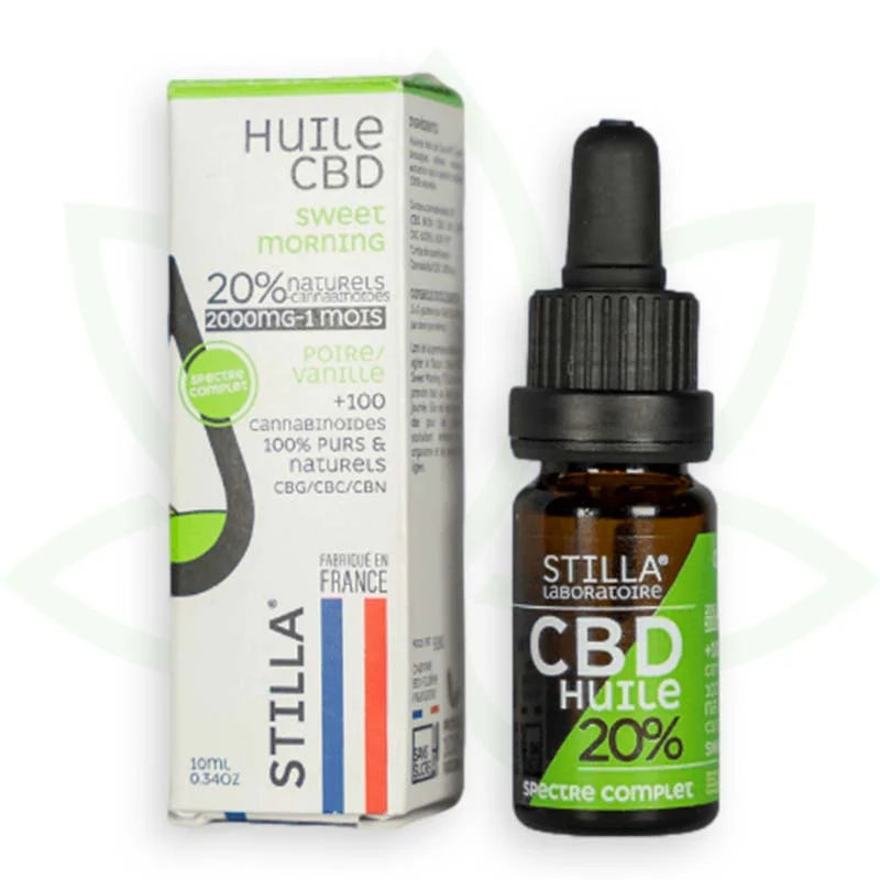 Sweet Morning 10ml - Aceite de CBD 10% a 40% - Full Spectrum Stilla