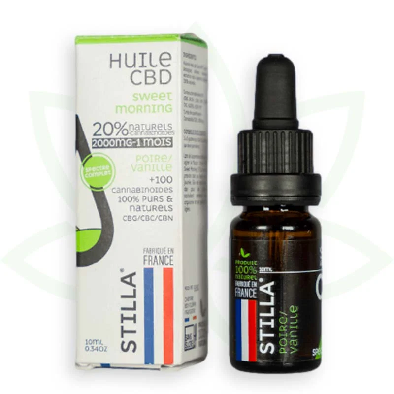 Sweet Morning 10ml - Aceite de CBD 10% a 40% - Full Spectrum Stilla