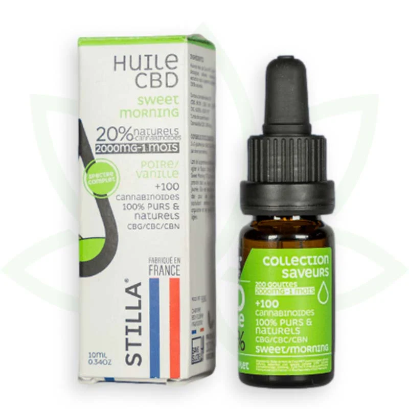 Sweet Morning 10ml - Aceite de CBD 10% a 40% - Full Spectrum Stilla