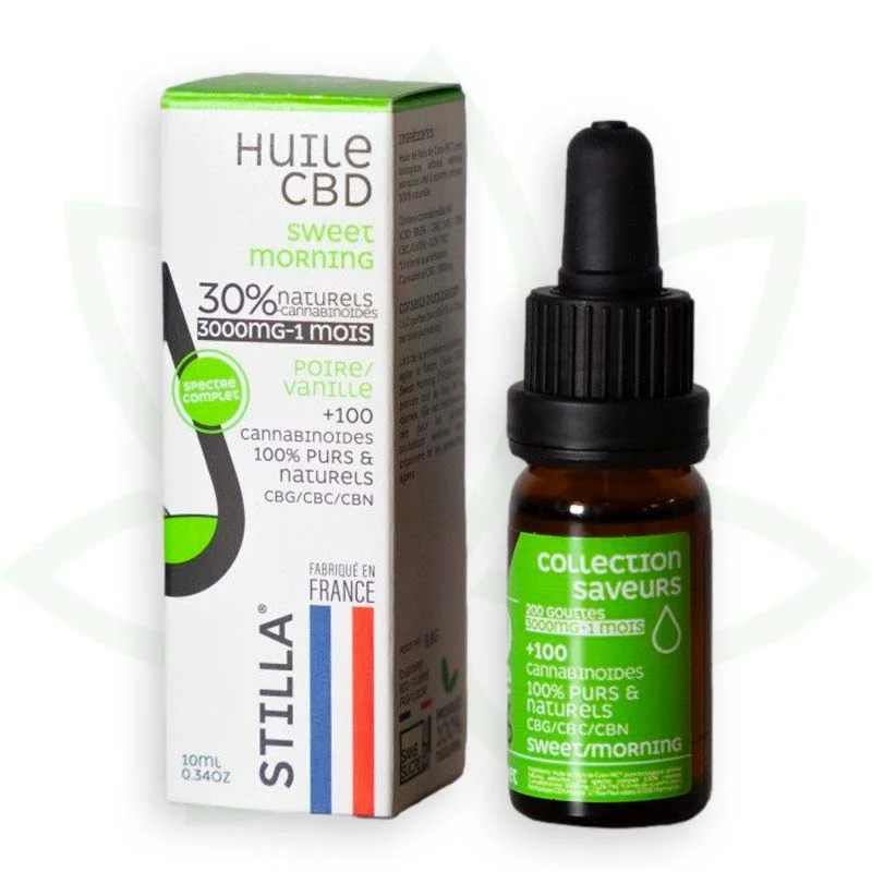 Sweet Morning 10ml - Aceite de CBD 10% a 40% - Full Spectrum Stilla
