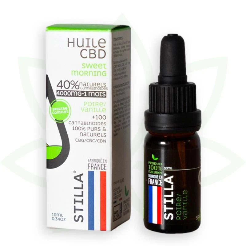 Sweet Morning 10ml - Aceite de CBD 10% a 40% - Full Spectrum Stilla