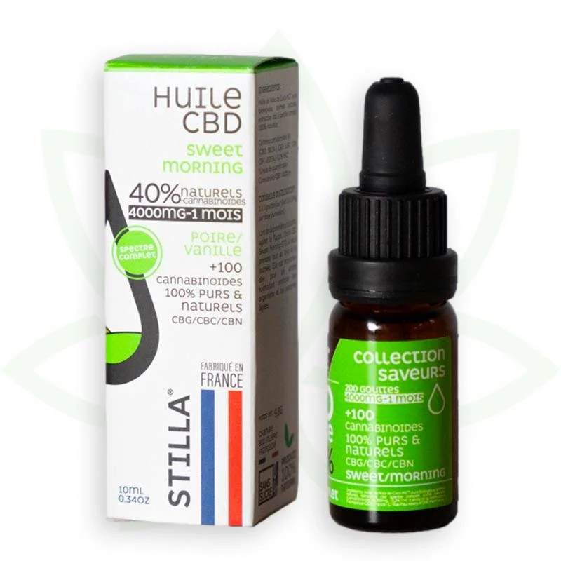 Sweet Morning 10ml - Aceite de CBD 10% a 40% - Full Spectrum Stilla