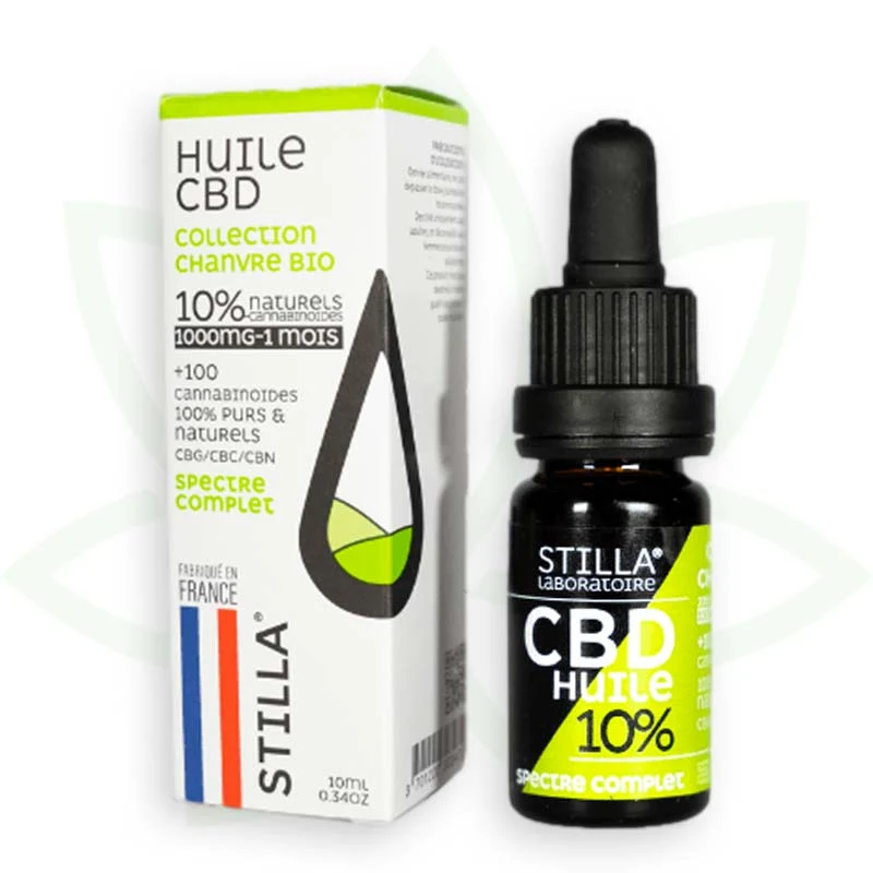 Cáñamo 10ml - Aceite de CBD 10% a 40% - Full Spectrum Stilla
