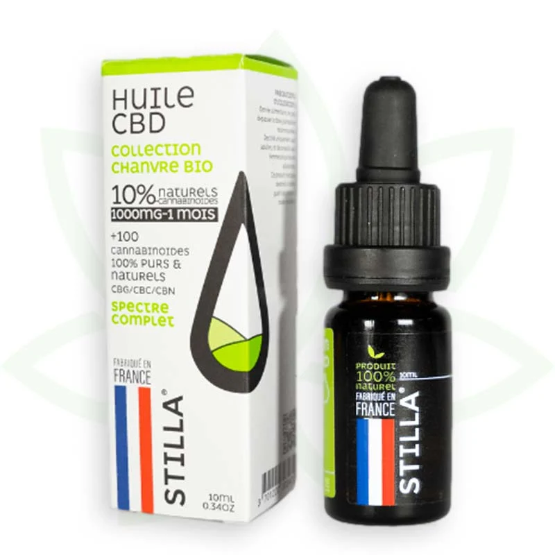 Cáñamo 10ml - Aceite de CBD 10% a 40% - Full Spectrum Stilla
