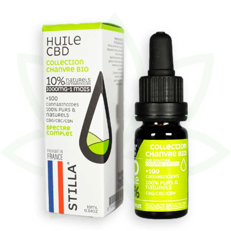 Cáñamo 10ml - Aceite de CBD 10% a 40% - Full Spectrum Stilla