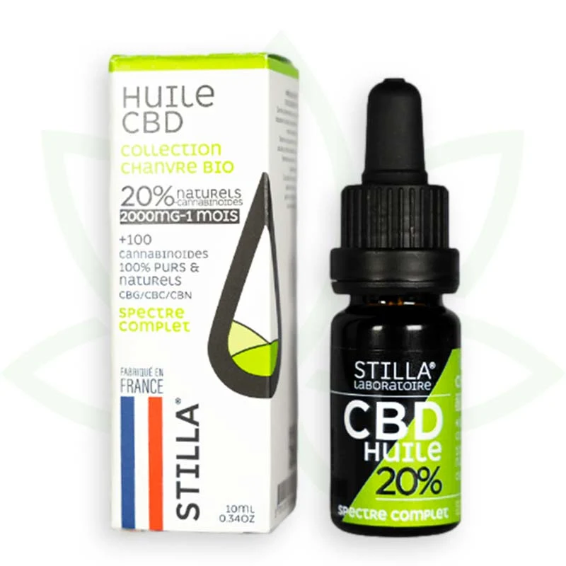 Cáñamo 10ml - Aceite de CBD 10% a 40% - Full Spectrum Stilla