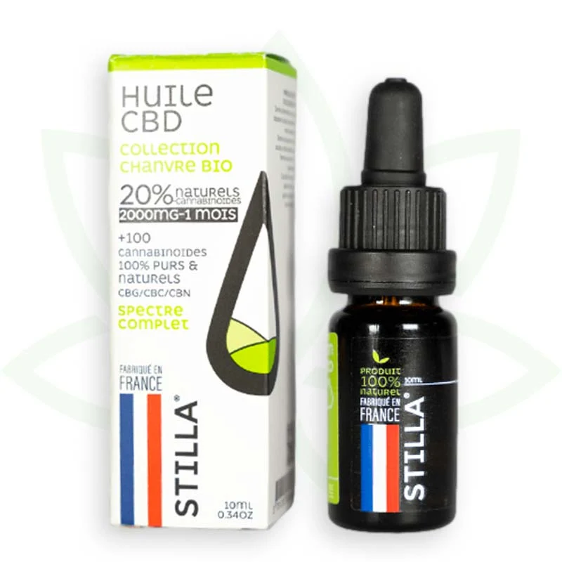 Cáñamo 10ml - Aceite de CBD 10% a 40% - Full Spectrum Stilla