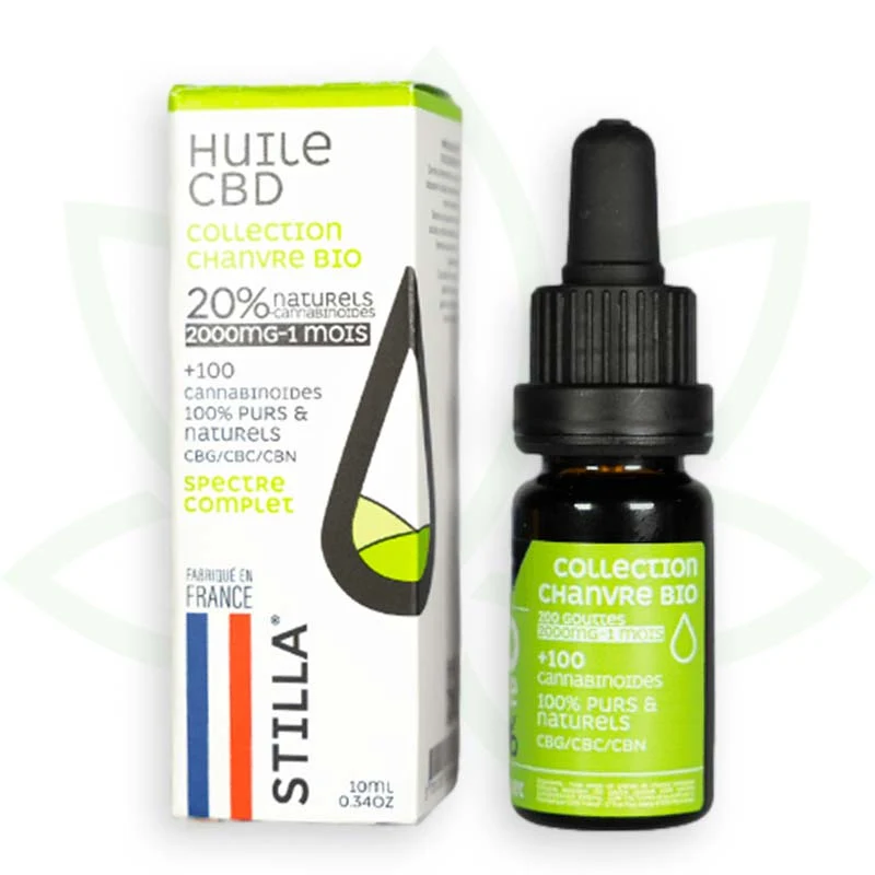Cáñamo 10ml - Aceite de CBD 10% a 40% - Full Spectrum Stilla