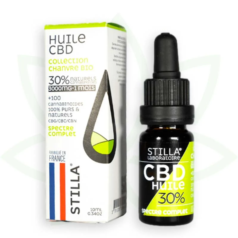 Cáñamo 10ml - Aceite de CBD 10% a 40% - Full Spectrum Stilla