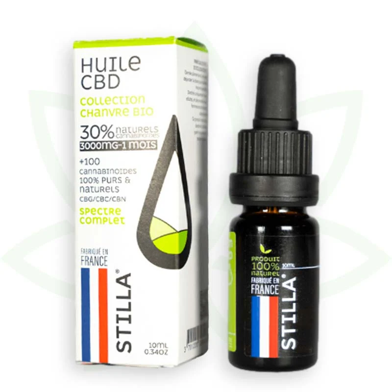 Cáñamo 10ml - Aceite de CBD 10% a 40% - Full Spectrum Stilla