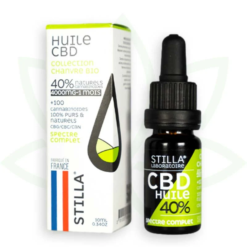 Cáñamo 10ml - Aceite de CBD 10% a 40% - Full Spectrum Stilla