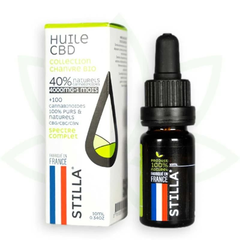 Cáñamo 10ml - Aceite de CBD 10% a 40% - Full Spectrum Stilla