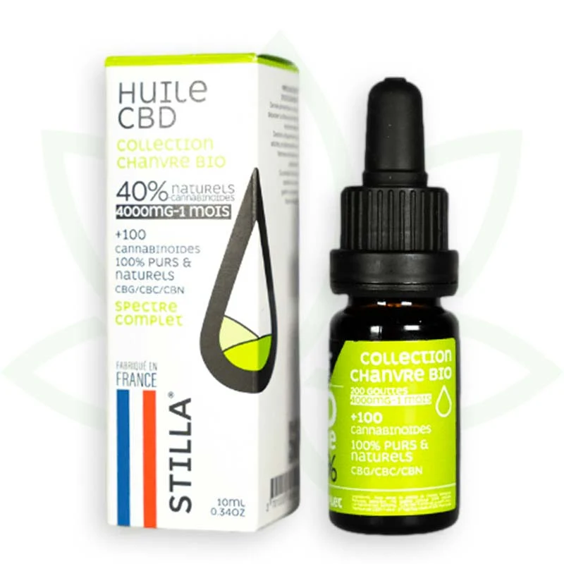 Cáñamo 10ml - Aceite de CBD 10% a 40% - Full Spectrum Stilla