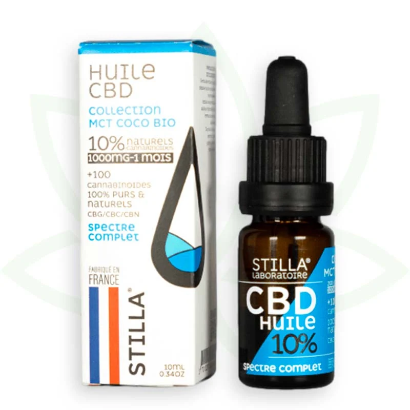 MCT Coco 10ml - Aceite de CBD 10% a 40% - Full Spectrum Stilla