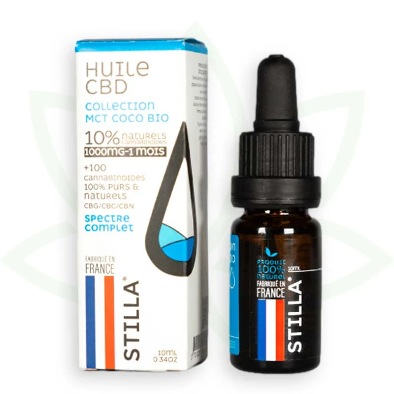 MCT Coco 10ml - Aceite de CBD 10% a 40% - Full Spectrum Stilla