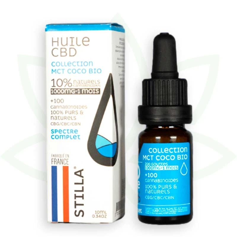 MCT Coco 10ml - Aceite de CBD 10% a 40% - Full Spectrum Stilla