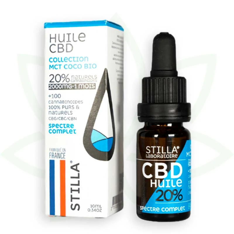 MCT Coco 10ml - Aceite de CBD 10% a 40% - Full Spectrum Stilla