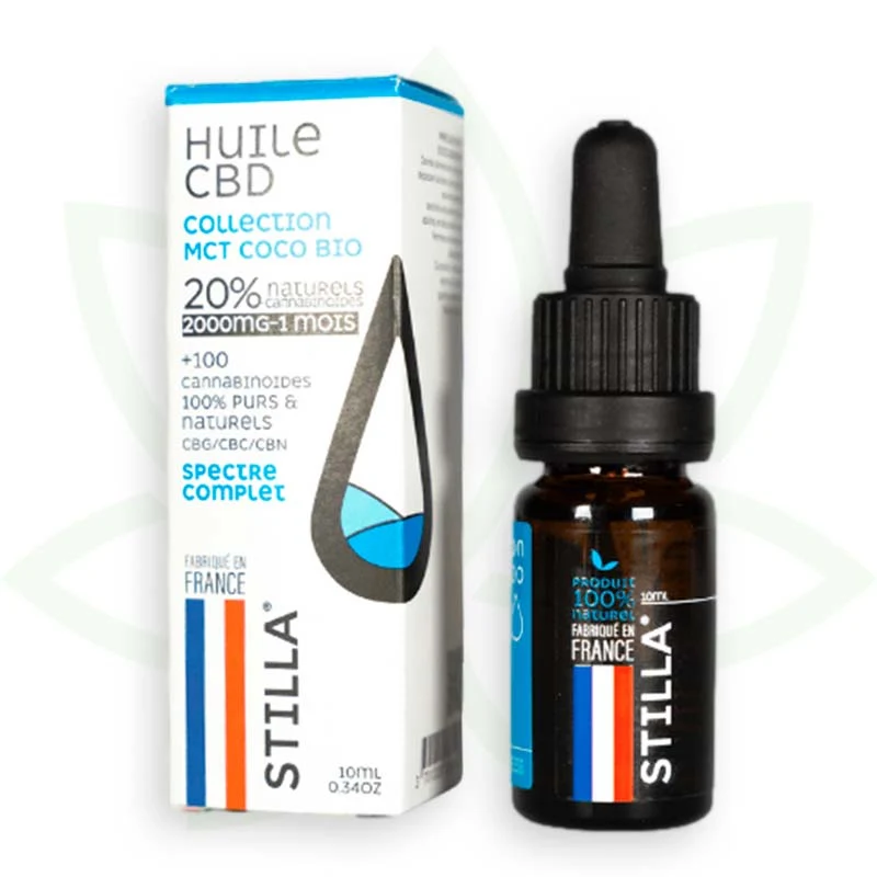 MCT Coco 10ml - Aceite de CBD 10% a 40% - Full Spectrum Stilla