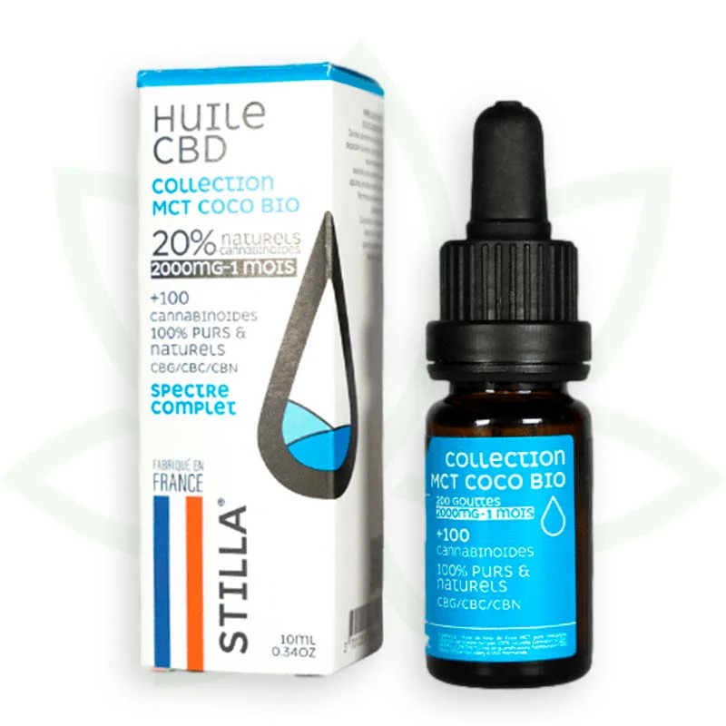 MCT Coco 10ml - Aceite de CBD 10% a 40% - Full Spectrum Stilla
