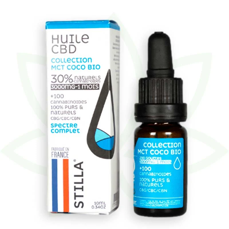 MCT Coco 10ml - Aceite de CBD 10% a 40% - Full Spectrum Stilla